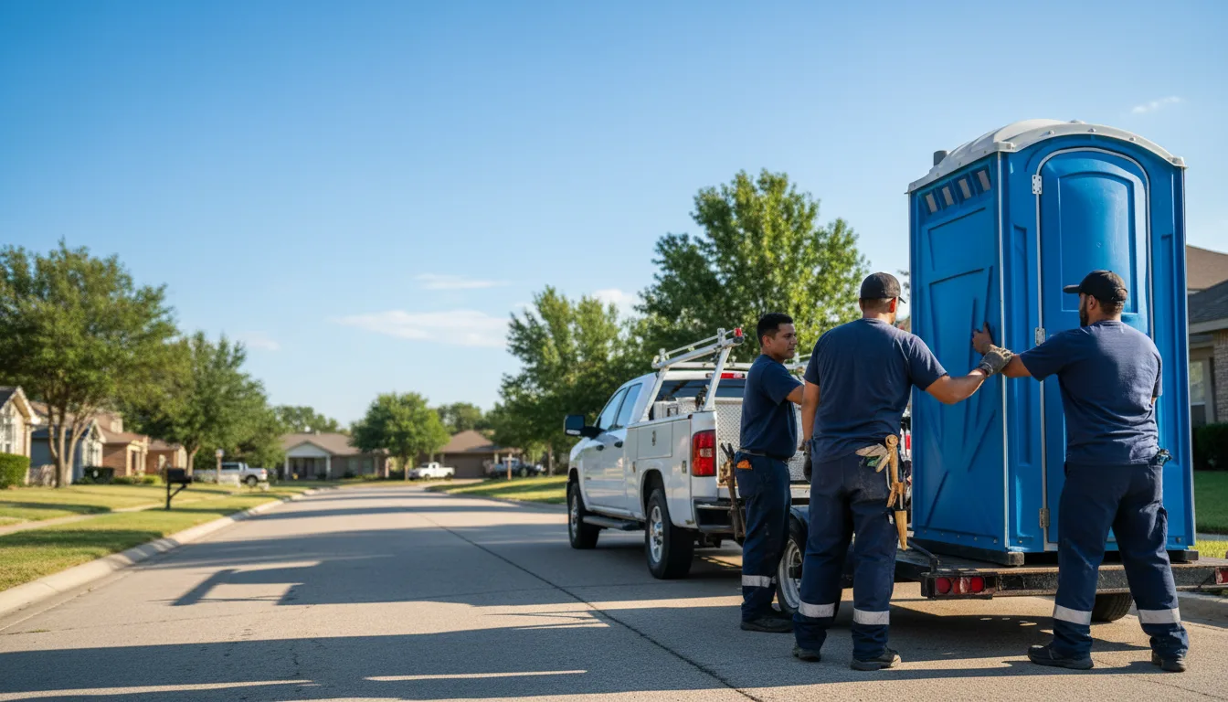 Portable Toilet Rental in Maysville, OK near me